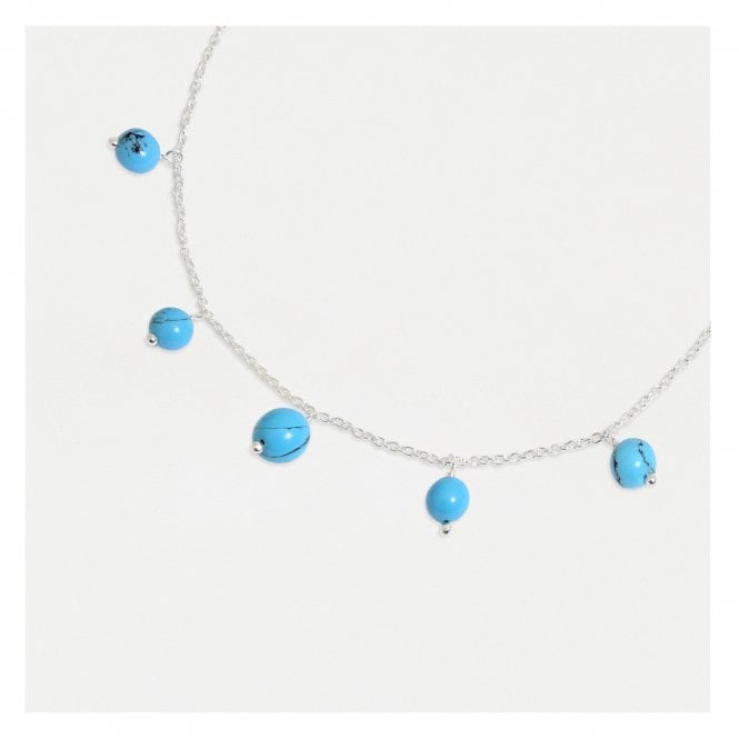 kingsley ryan Beaumaris Turquoise Anklet