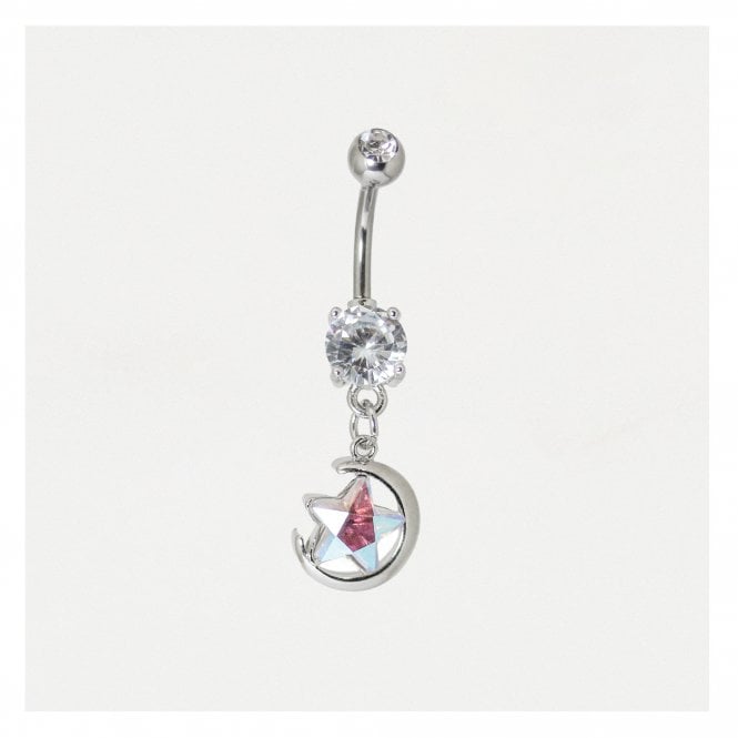 kingsley ryan Belly Bar with Starburst Charm