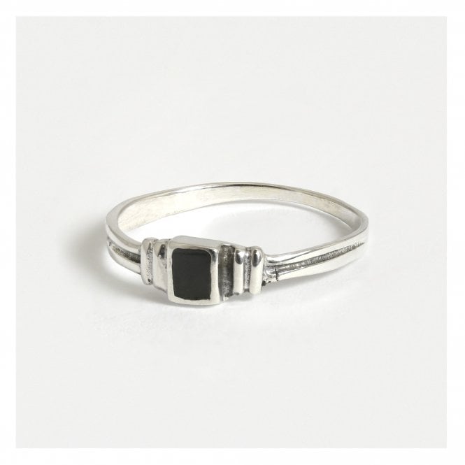 kingsley ryan Black Onyx Square Ring