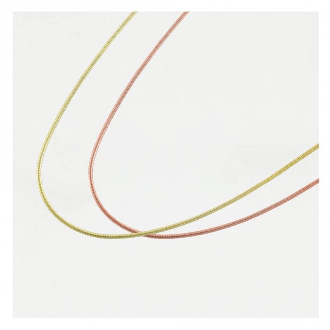 kingsley ryan Boxed Snake Chain Choker