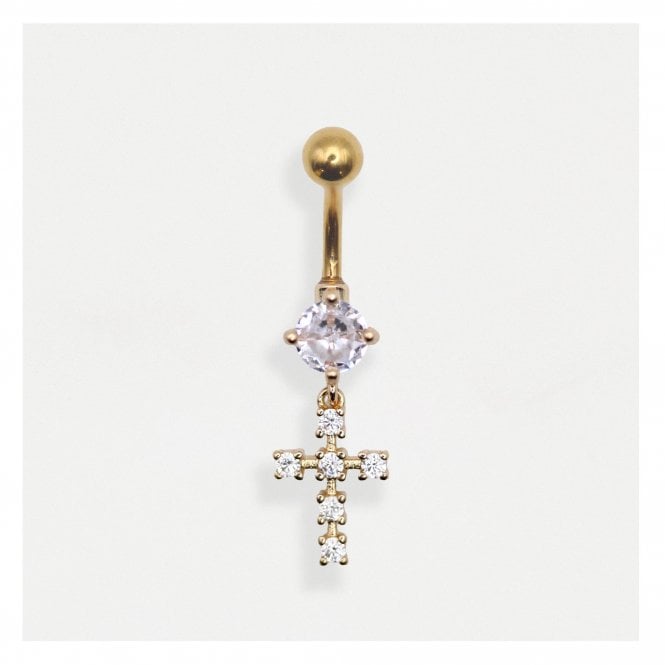 kingsley ryan Byzantine Cross Belly Bar