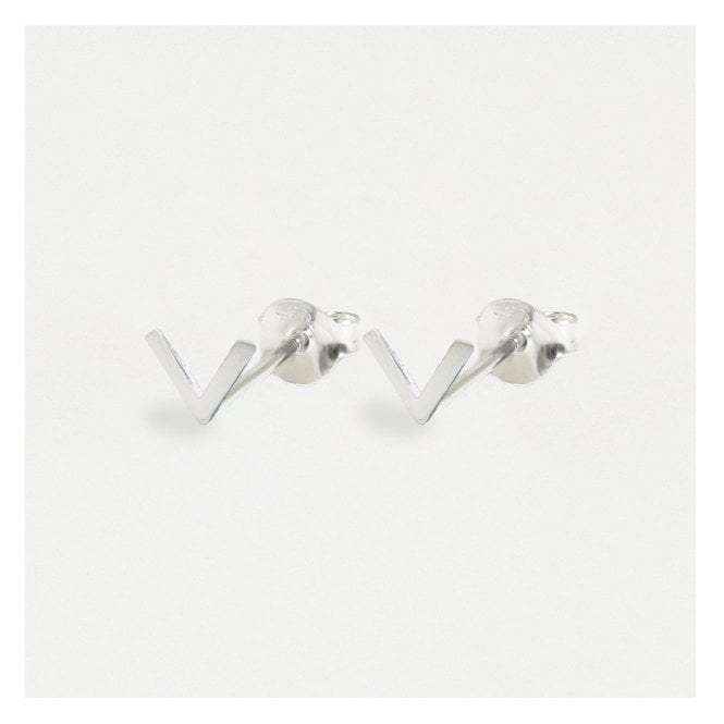 kingsley ryan Chevron V Ear Studs