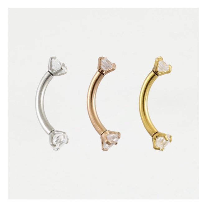 kingsley ryan Clawset Curved Barbell -1.2mm