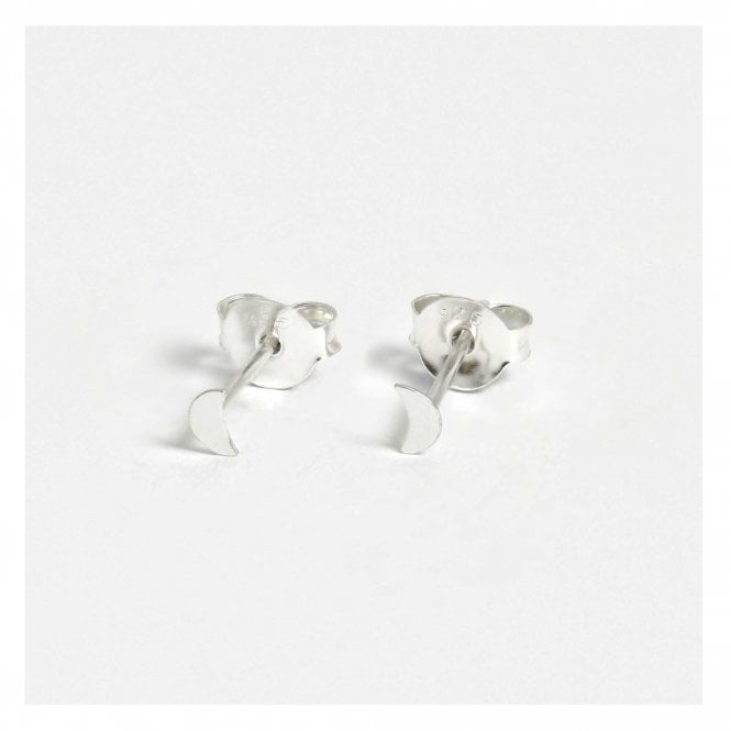 kingsley ryan Crescent Moon Stud Earrings