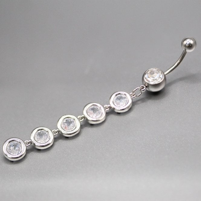 kingsley ryan Crystal Cascade Belly Bar