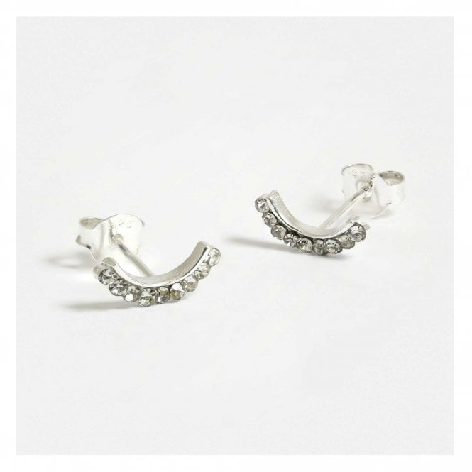 kingsley ryan Curved Bar Ear Studs