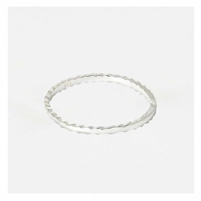 kingsley ryan Diamond Cut Band Ring