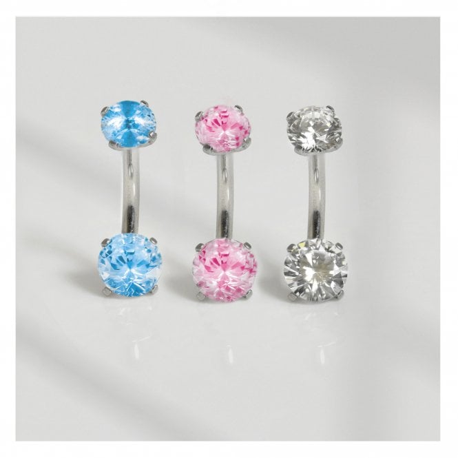 kingsley ryan Double Clawset Belly Bar