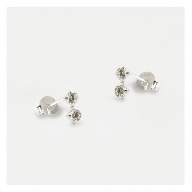 kingsley ryan Double Crystal Spark Studs