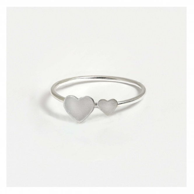 kingsley ryan Double Heart Ring
