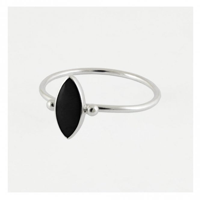 kingsley ryan Ellipse Ring set with Black Onyx