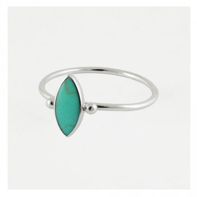 kingsley ryan Ellipse Ring set with Turquoise