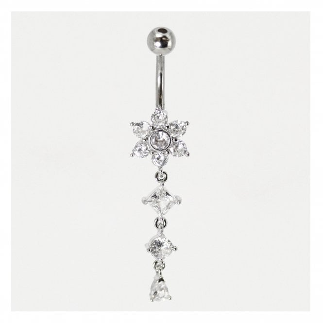 kingsley ryan Floral Cascade Belly Bar