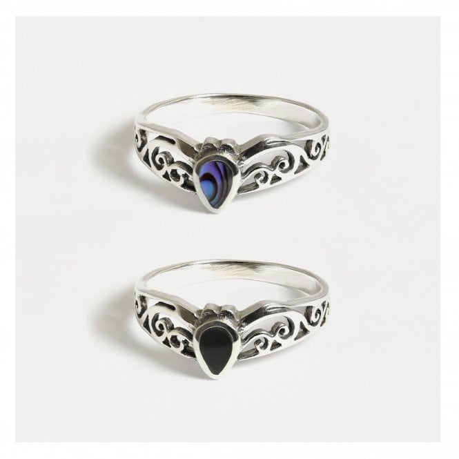 kingsley ryan Flourish Scroll Princess Ring