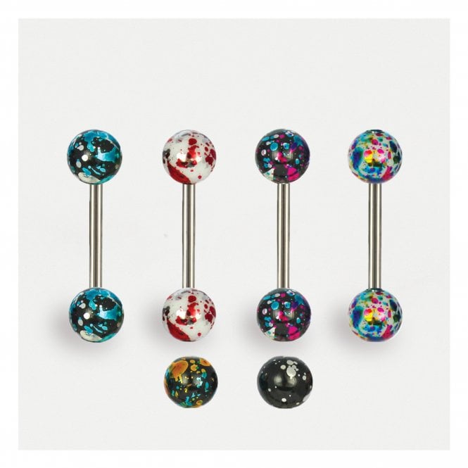 kingsley ryan Foil Effect Straight Barbell