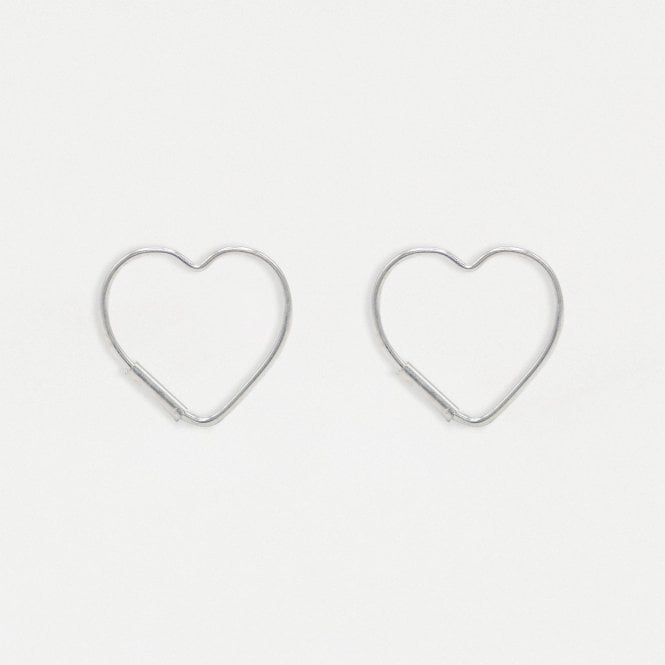 kingsley ryan Full Heart Skinny Hoop