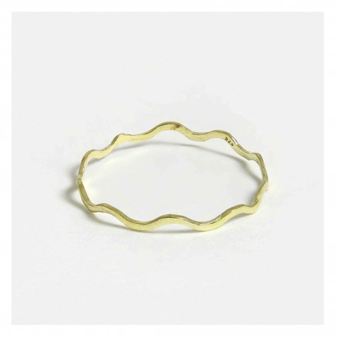kingsley ryan Gold Ripple Ring