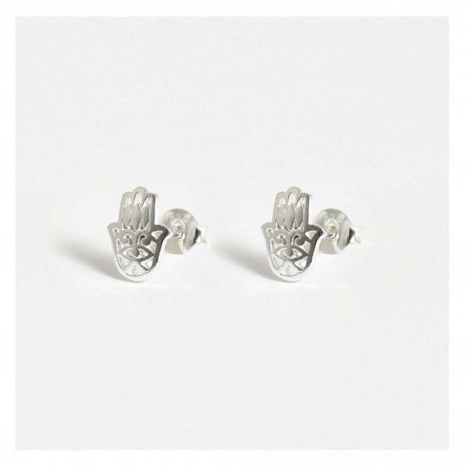 kingsley ryan Hamsa Hand Ear Studs