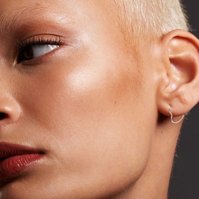 kingsley ryan Heart Skinny Hoop