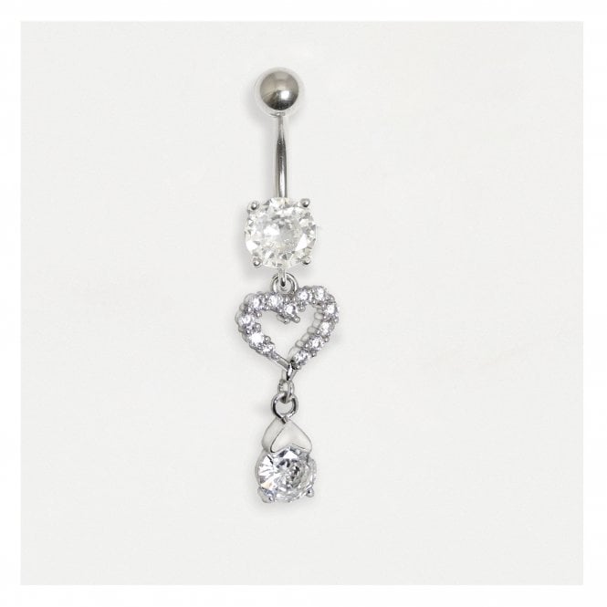 kingsley ryan Hearts Desire Dangle Belly Bar