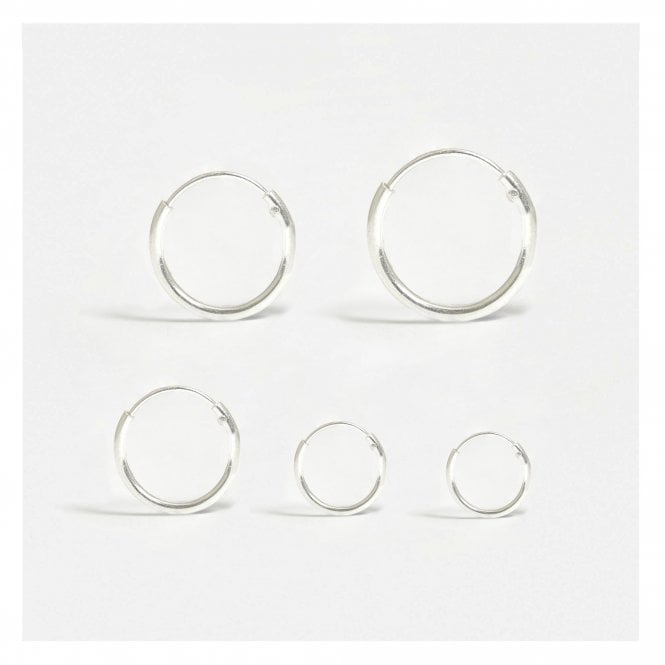 kingsley ryan Hoop Earrings 8 - 16mm