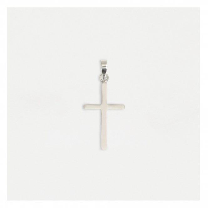 kingsley ryan Minimalist Silver Cross Pendant