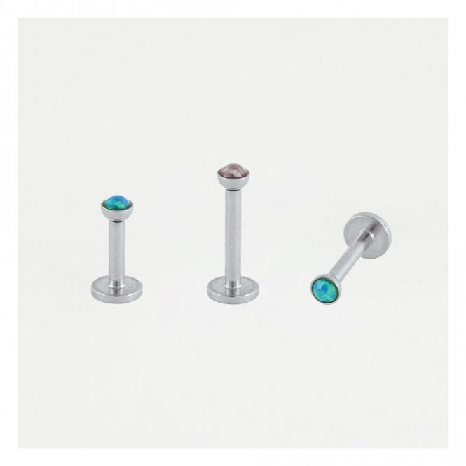 kingsley ryan Opal Round Labret