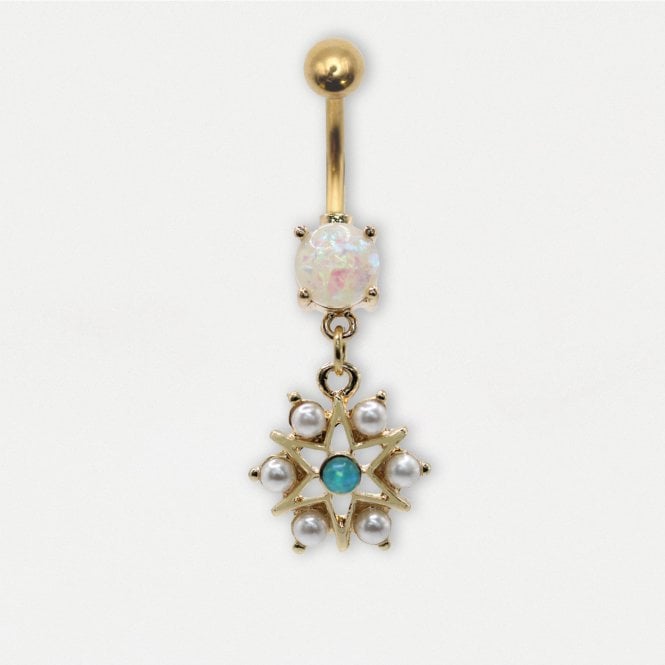 kingsley ryan Opal Stargazer Belly Bar