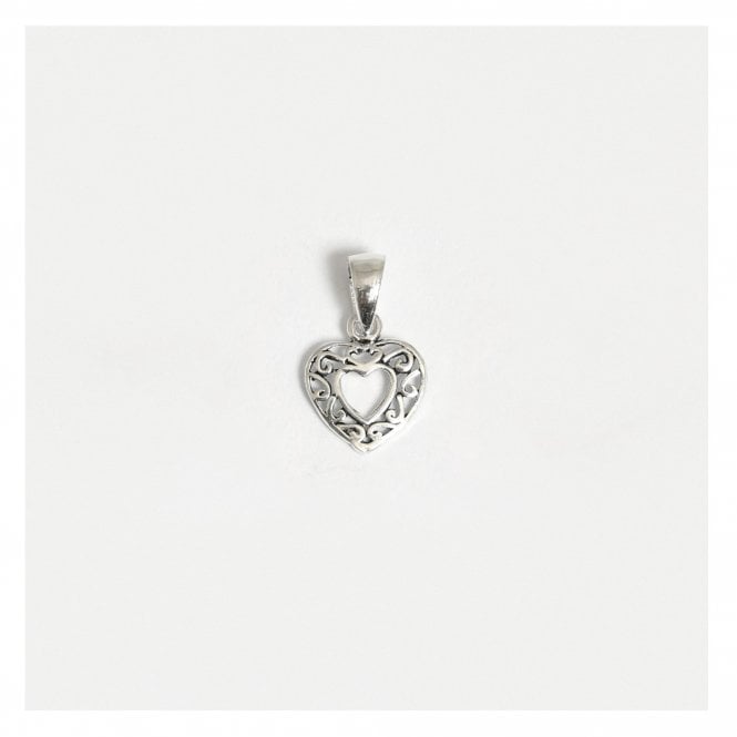 kingsley ryan Ornate Heart Pendant