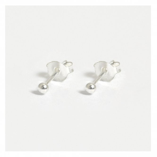 kingsley ryan Plain Ball Ear Studs 1.5 - 3mm