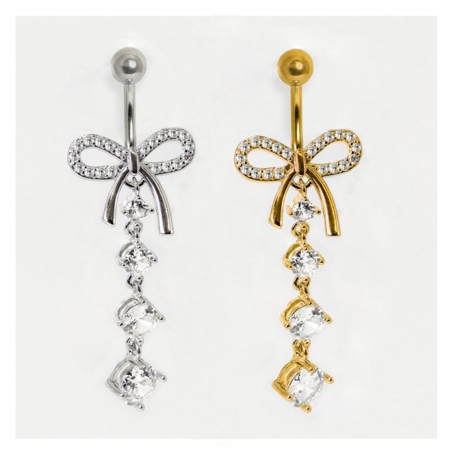 kingsley ryan Razzy Ribbon Bow Belly Bar