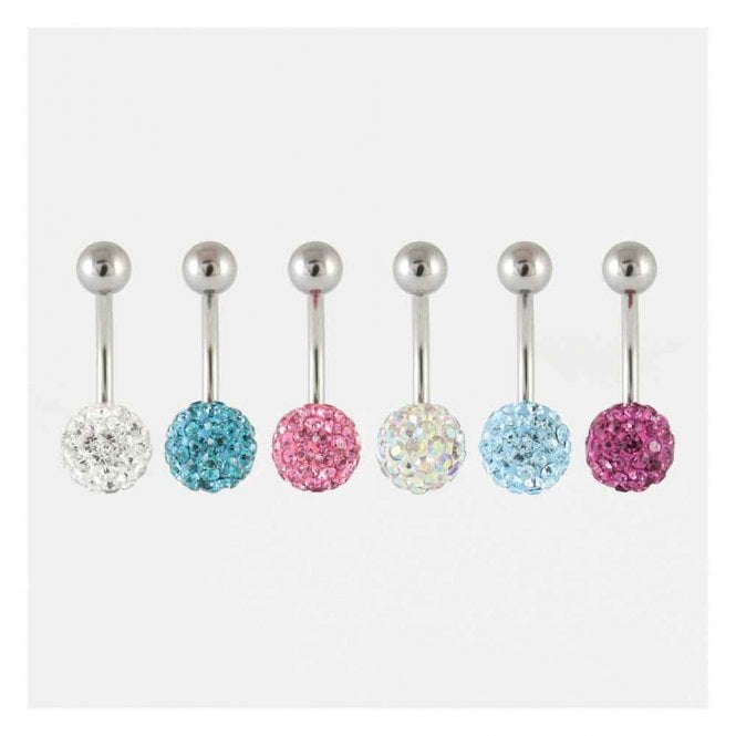 kingsley ryan Single Disco Ball Navel Bar