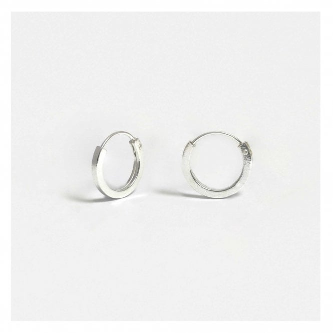 kingsley ryan Square Cut Hoop Earrings 10 - 12mm