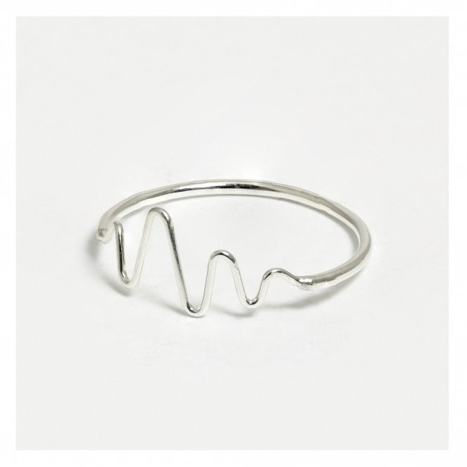 kingsley ryan Squiggle Silver Ring
