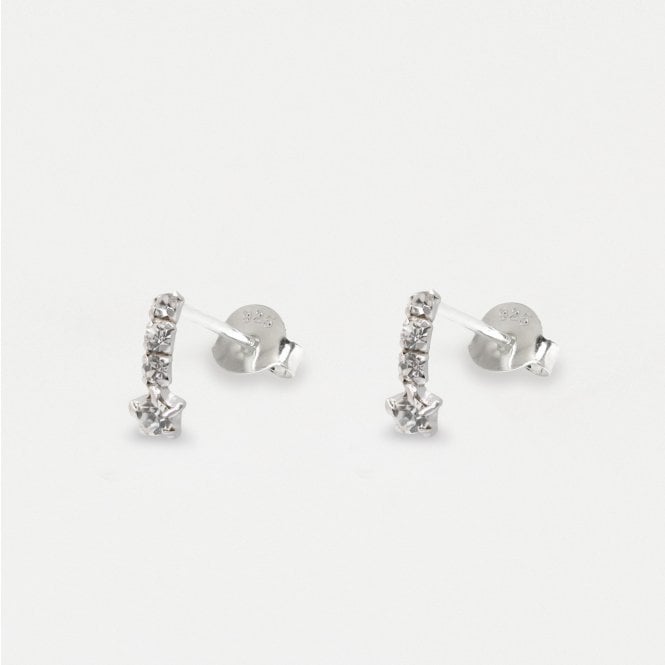 kingsley ryan Star Gem Half Hoop