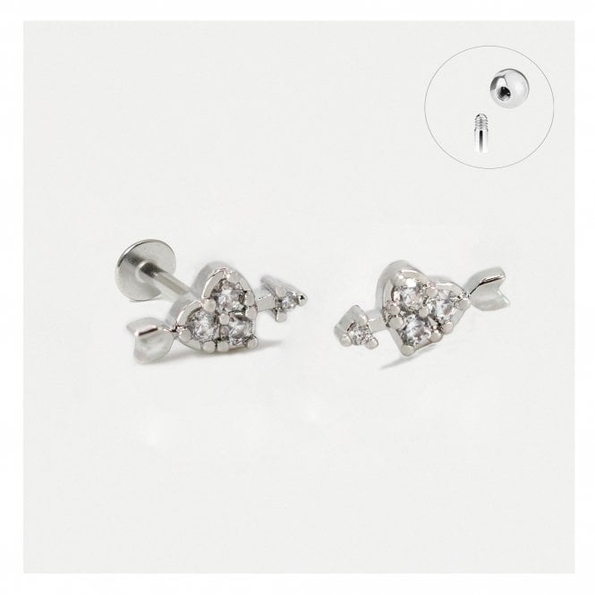 kingsley ryan Steel Cupid's Kiss Labret