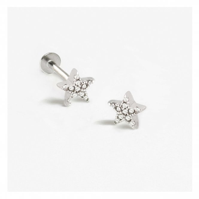 kingsley ryan Steel Etoile Cartilage Stud Earring