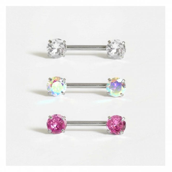 kingsley ryan Steel I See You Shining Nipple Bar