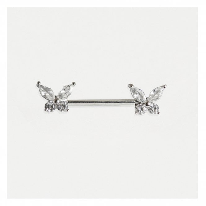 kingsley ryan Steel Papillon Passion Nipple Bar