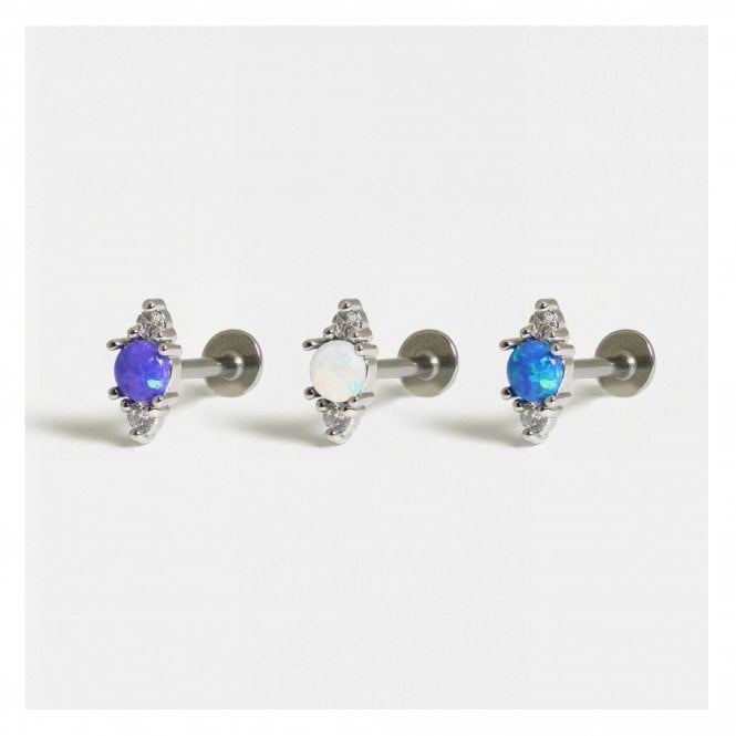 kingsley ryan Steel Persephone Opal Labret