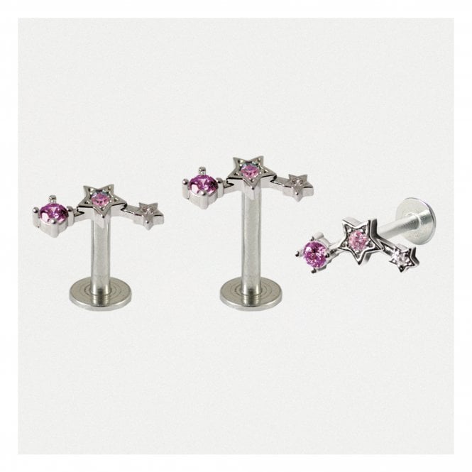 kingsley ryan Steel Shooting Star Labret