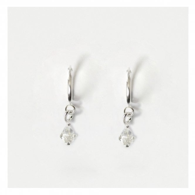 kingsley ryan Teardrop Treasure Hoops - 10mm