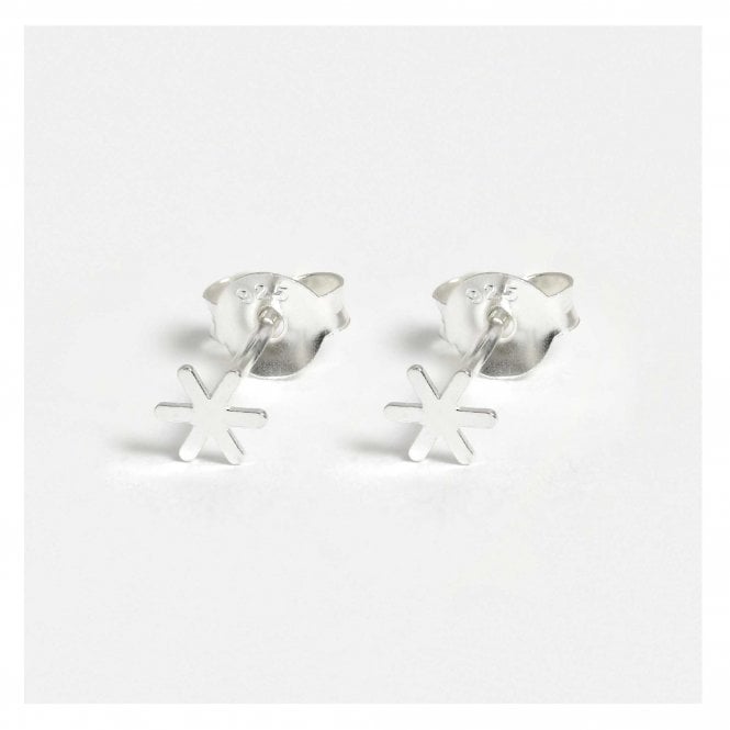 kingsley ryan Tiny Snowflake Ear Studs