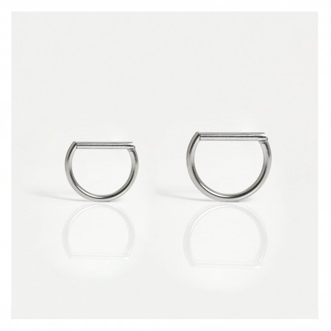 kingsley ryan Titanium D Segment Ring - 1.2mm