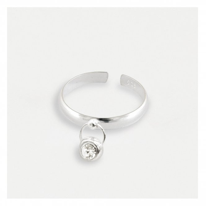 kingsley ryan Toe Ring with Dangley Dewdrop