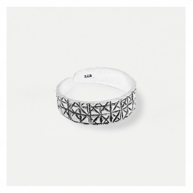 kingsley ryan Toe Ring with Deco Marcasite Design