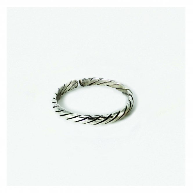kingsley ryan Toe Ring with Diagonal Twist
