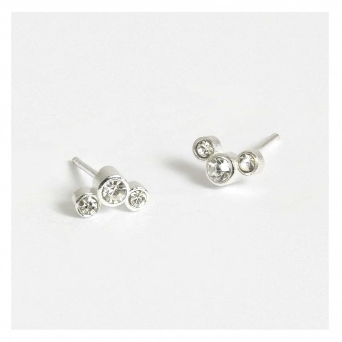 kingsley ryan Treble Gem Chunky Ear Studs