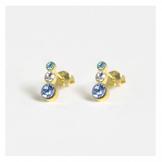 kingsley ryan Turquoise Sea Ear Studs