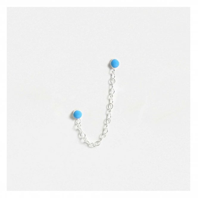kingsley ryan Turquoise Stud Chain